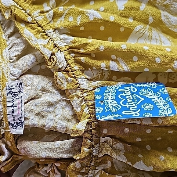 FREE People Yellow Floral Bodysuit - Picture 8 of 10
